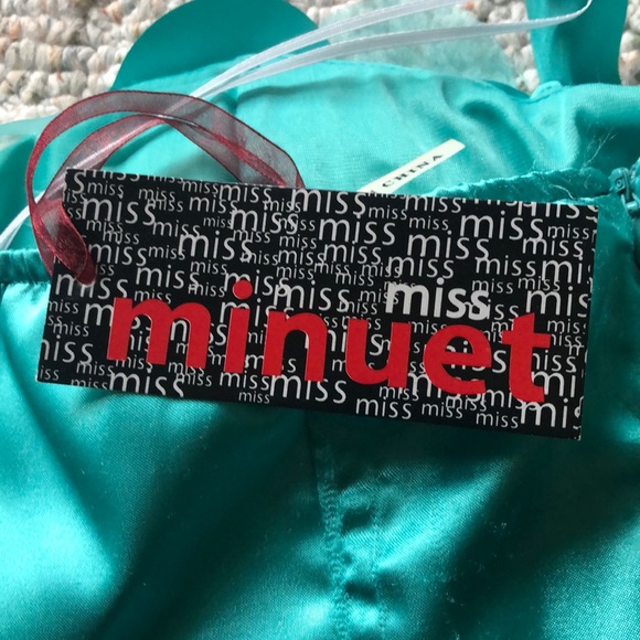 Green Strapless Dress New - Picture 3 of 3